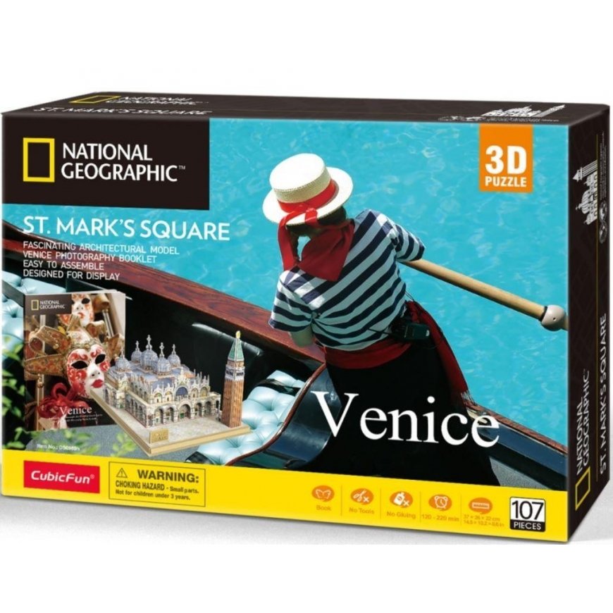 Mark's CUBIC FUN CUBICFUN 3D puzzle "St. St. Mark's Square" – 8