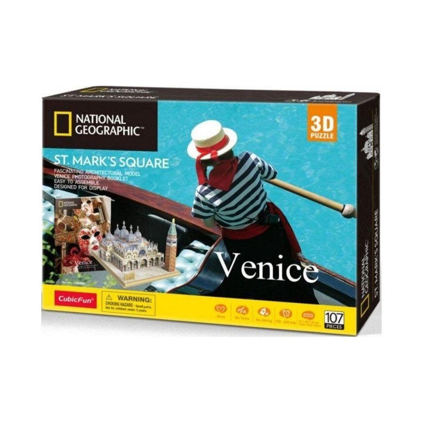 Mark's CUBIC FUN CUBICFUN 3D puzzle "St. St. Mark's Square" – 9