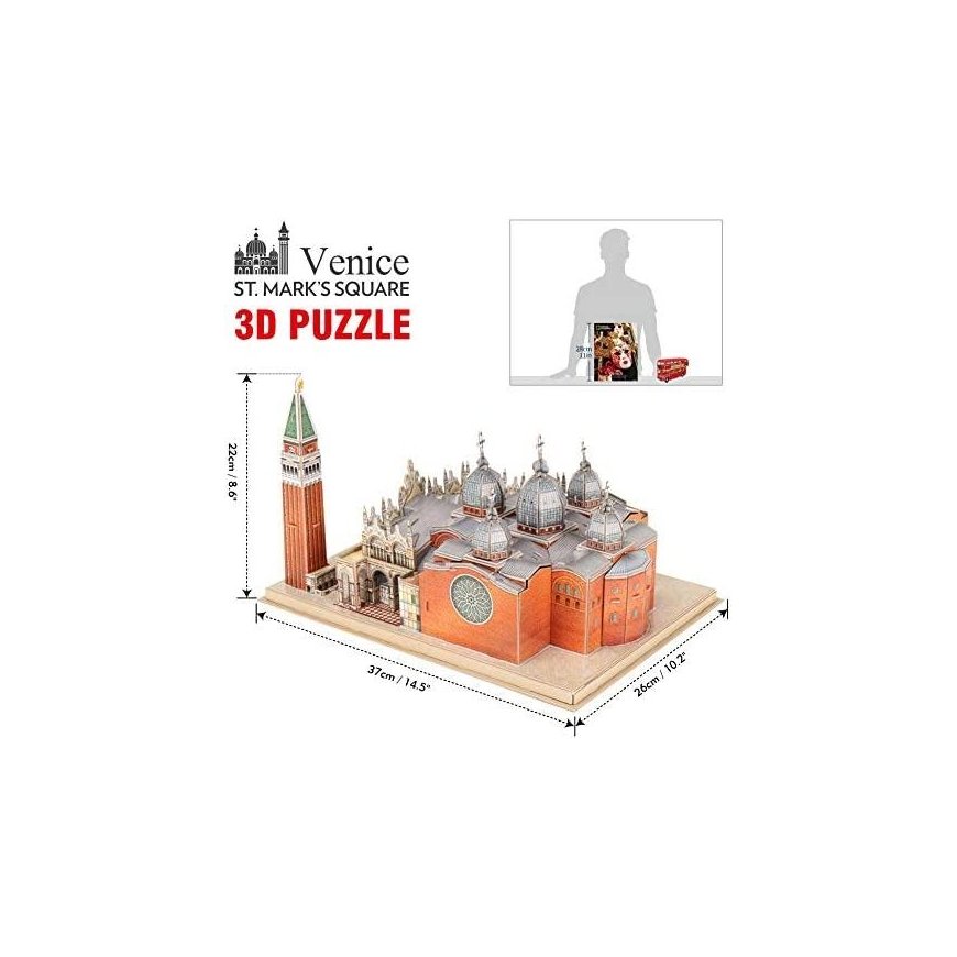Mark's CUBIC FUN CUBICFUN 3D puzzle "St. St. Mark's Square" – 14