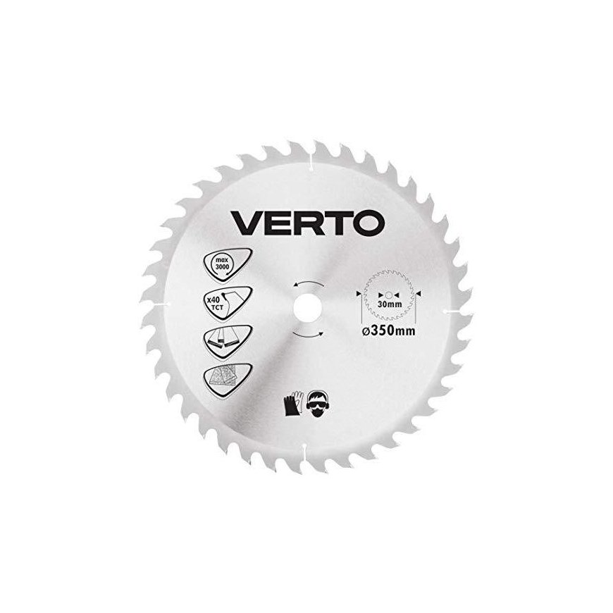 Verto Diskinio pjūklo diskas, Widia, 350 x 30 mm, 40 dantų – 3