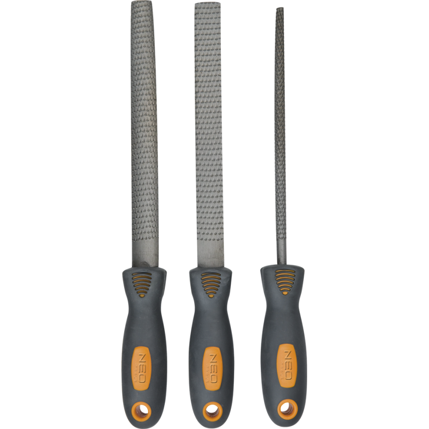 Neo Wood files, 200 mm, set