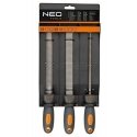 Neo Medinės dildės, 200 mm, rinkinyje 3 vnt Neo Medinės dildės, 200 mm, rinkinyje 3 vnt