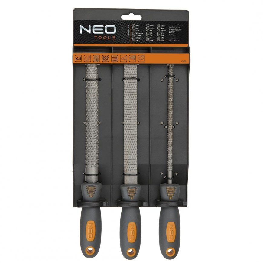Neo Medinės dildės, 200 mm, rinkinyje 3 vnt – 5