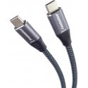 USB PremiumCord USB-C - USB-C 0.5 m black gray (ku31cr05) USB PremiumCord USB-C - USB-C 0.5 m black gray (ku31cr05)