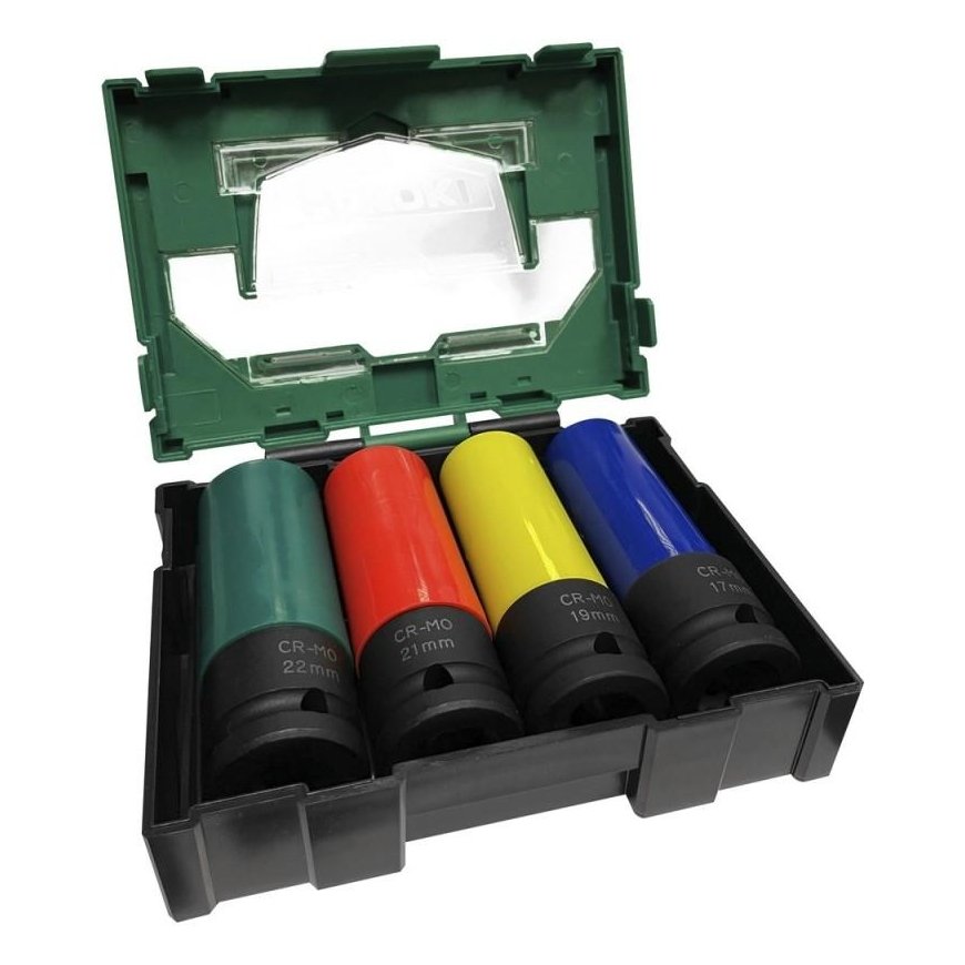 Hikoki Accessories Smūginių galvų rinkinys HiKOKI 17/19/21/22mm