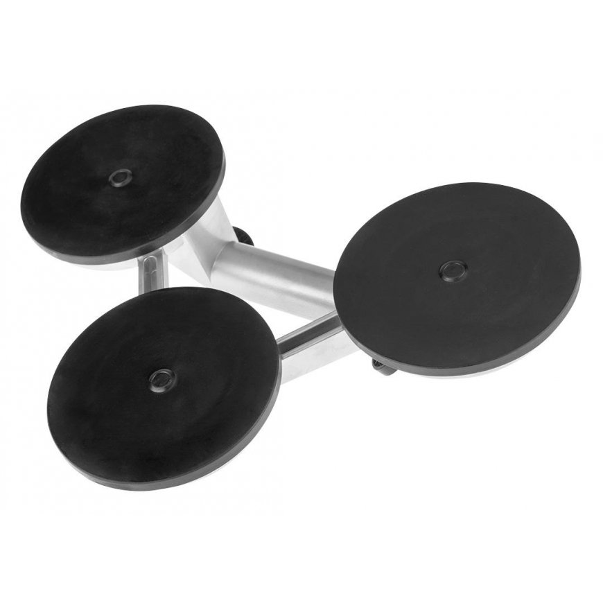 NEO Aluminum suction cup, triple, 150 kg – 3