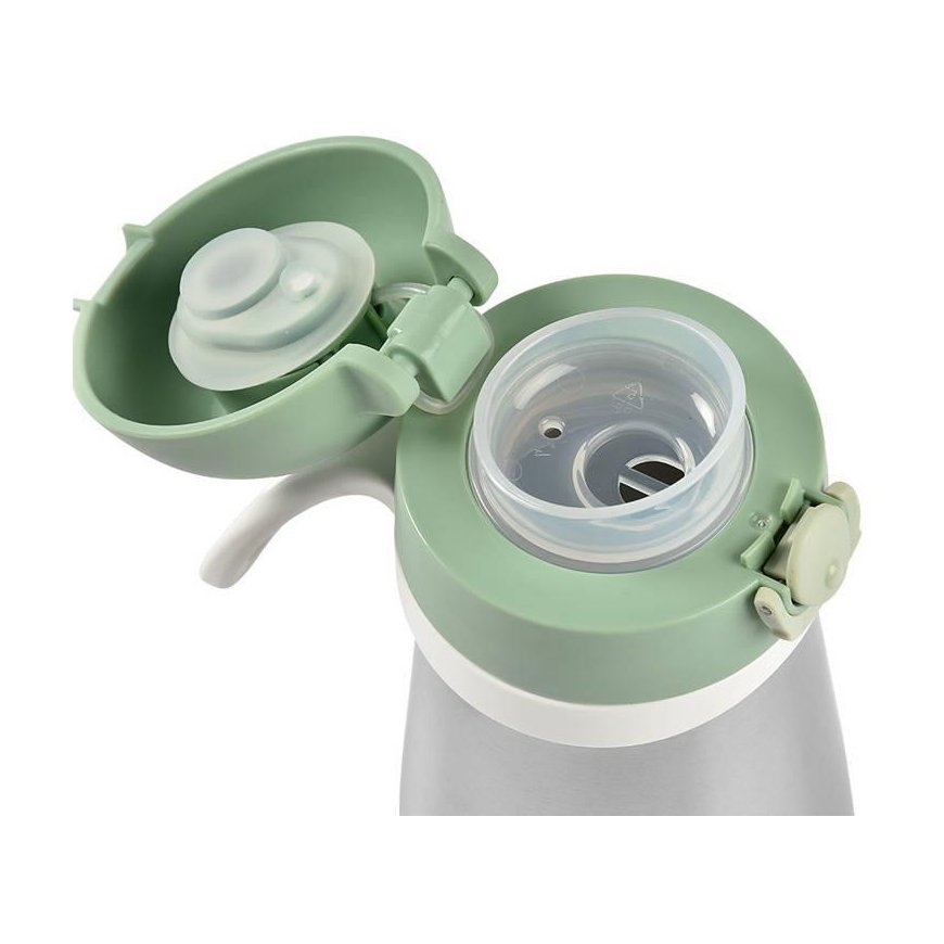 BEABA METALINĖ GERTUVĖ NUO 18 MĖN.,350 ML, SAGE Žalias – 5