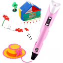 Fusion Accessories The Fusion 3D Printing Pen is designed to create shapes using PLA | ABS material (Ø 1.75 mm) pink Fusion Accessories The Fusion 3D Printing Pen is designed to create shapes using PLA | ABS material (Ø 1.75 mm) pink