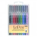 Marvy Uchida MARVY stylish pens with a thin tip "Le Pen" Dark, 10 pcs. Marvy Uchida MARVY stylish pens with a thin tip "Le Pen" Dark, 10 pcs.