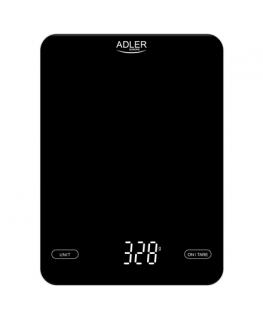 Kitchen scales Scales Adler Kitchen Scale AD 3177b Maximum weight (capacity) 10 kg, Accuracy 1 g, Black