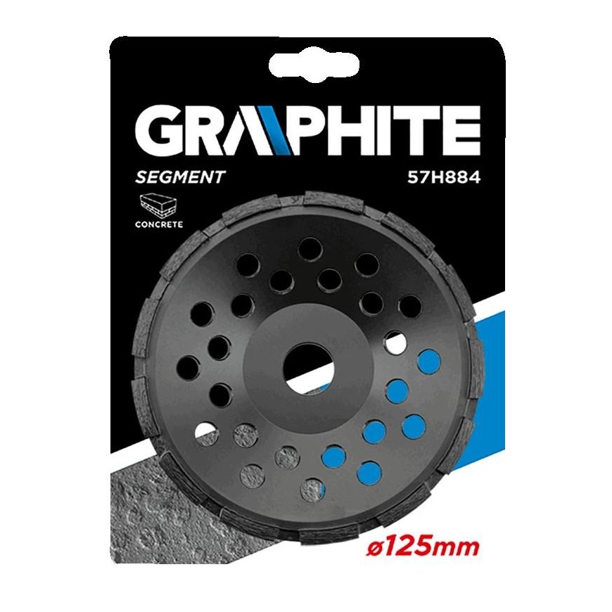 Graphite Graphite Graphite diamond grinding disc 125 x 22.2 x 5 mm 57H884 – 4