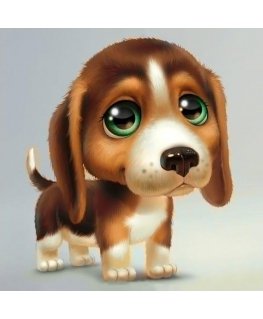 Beldizart Faithful friend 20*20 cm WD2372