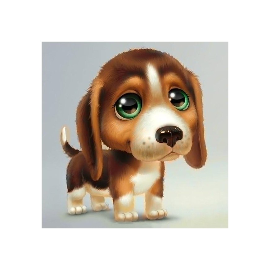 Beldizart Faithful friend 20*20 cm WD2372