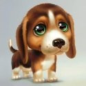 Beldizart Faithful friend 20*20 cm WD2372 Beldizart Faithful friend 20*20 cm WD2372