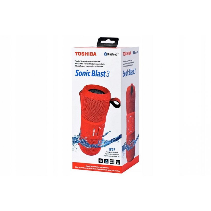 Toshiba Sonic Blast 3 Raudona – 4