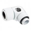 Bitspower Bitspower Advanced Multi-Link Adapter connector 90 ° G1/4 Customs HP to 12 mm AD Hardtube, white Bitspower Bitspower Advanced Multi-Link Adapter connector 90 ° G1/4 Customs HP to 12 mm AD Hardtube, white