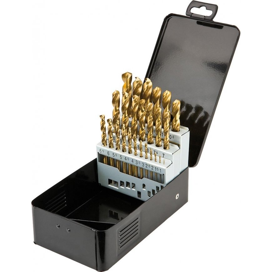 Graphite Graphite metal drill, cylindrical, titanium