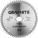 Graphite Graphite circular saw (circular saw, wide, 235 x 30 mm, 60 teeth) Graphite Graphite circular saw (circular saw, wide, 235 x 30 mm, 60 teeth)