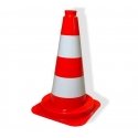 POLSKA Mega Traffic Cone baltas ir oranžinis 50cm šviesą atspindintis - 35587 POLSKA Mega Traffic Cone baltas ir oranžinis 50cm šviesą atspindintis - 35587