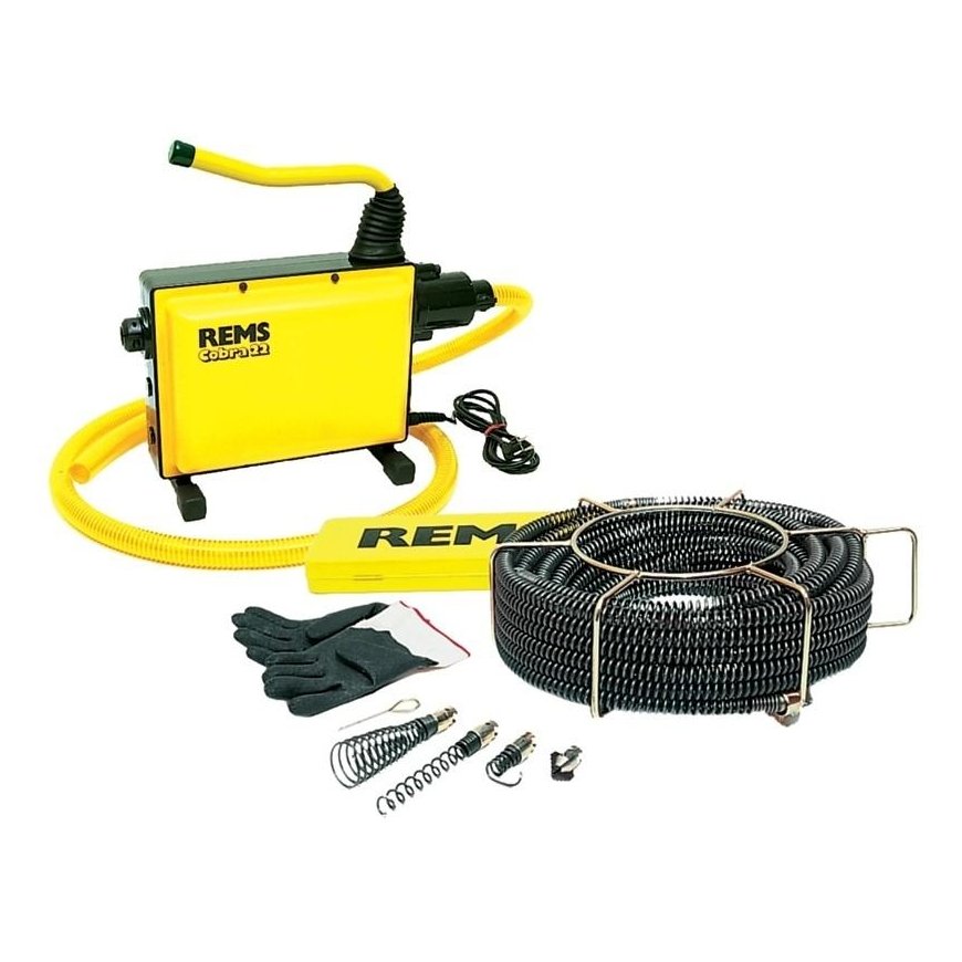 Pipe cleaning device REMS Cobra 22 Set 22 – 8