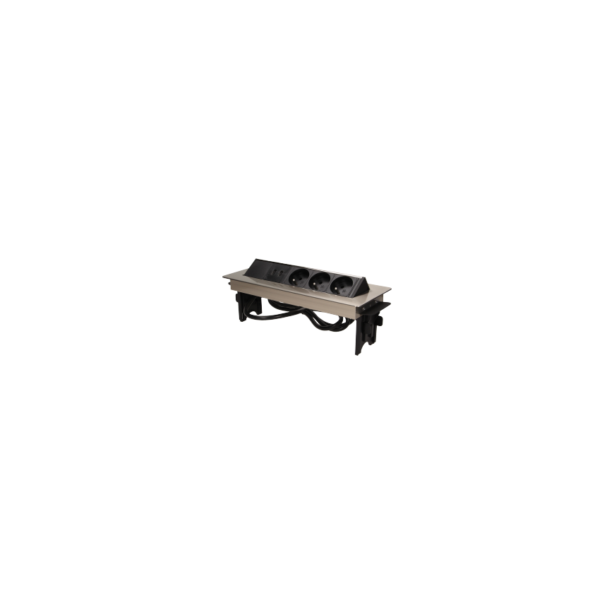 ORNO Ornos Furniture socket recessed into