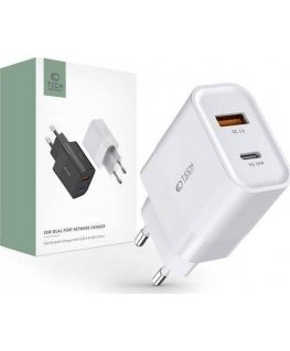 Tech-Protect 1 x USB-A 1 x USB-C 3 A įkroviklis (9589046926792)