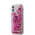 Karl Lagerfeld Karl Lagerfeld KLHCP12SROPI iPhone 12 Mini 5.4 Inch Pink/Pink Hardcase Litter Beads Karl Lagerfeld Karl Lagerfeld KLHCP12SROPI iPhone 12 Mini 5.4 Inch Pink/Pink Hardcase Litter Beads