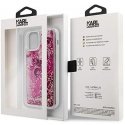 Karl Lagerfeld Karlas Lagerfeldas KLHCP12SROPI „iPhone“ 12 mini 5,4 colių rožinė/rožinės hardcase kr