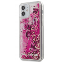 Karl Lagerfeld Karl Lagerfeld KLHCP12SROPI iPhone 12 Mini 5.4 Inch Pink/Pink Hardcase Litter Beads Karl Lagerfeld Karl Lagerfeld KLHCP12SROPI iPhone 12 Mini 5.4 Inch Pink/Pink Hardcase Litter Beads