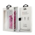 Karl Lagerfeld Karl Lagerfeld KLHCP12SROPI iPhone 12 Mini 5.4 Inch Pink/Pink Hardcase Litter Beads Karl Lagerfeld Karl Lagerfeld KLHCP12SROPI iPhone 12 Mini 5.4 Inch Pink/Pink Hardcase Litter Beads