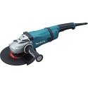 Makita GA9040SF01 Angle Grinder, 2600W, 230mm, 6.7kg, Swivel Back Handle, Anti-Vibration Side Handle Makita GA9040SF01 Angle Grinder, 2600W, 230mm, 6.7kg, Swivel Back Handle, Anti-Vibration Side Handle