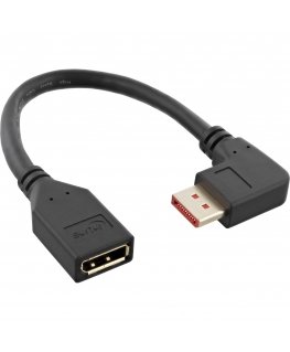 InLine 17159R DisplayPort-kaapeli 0,15 m Musta