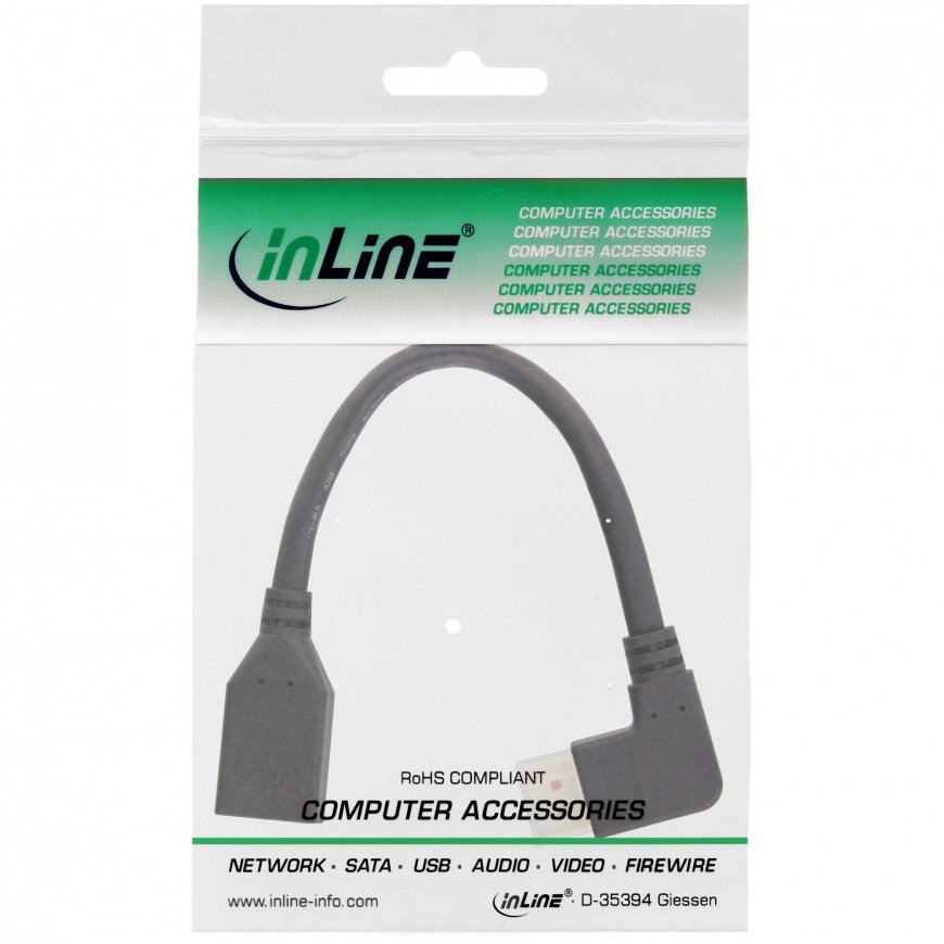 InLine 17159R DisplayPort-kaapeli 0,15 m Musta – 2