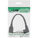 InLine DisplayPort 1.4 adapter cable M/F, 8K4K, angled right, black/gold InLine DisplayPort 1.4 adapter cable M/F, 8K4K, angled right, black/gold