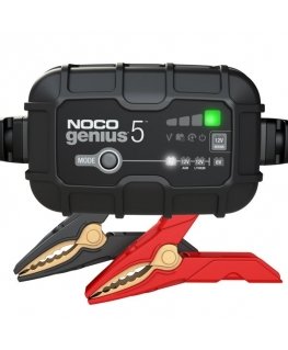 NOCO GENIUS5 5A Baterija charger for 6V/12V batteries with maintenance and desulphurisation function