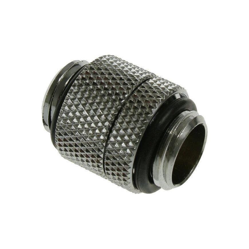 Bitspower screw connection AG 1/4" to AG 1/4" rotatable nickel-plated brass – 2