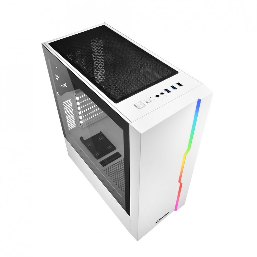 Sharkoon RGB Slider Midi Tower White – 3