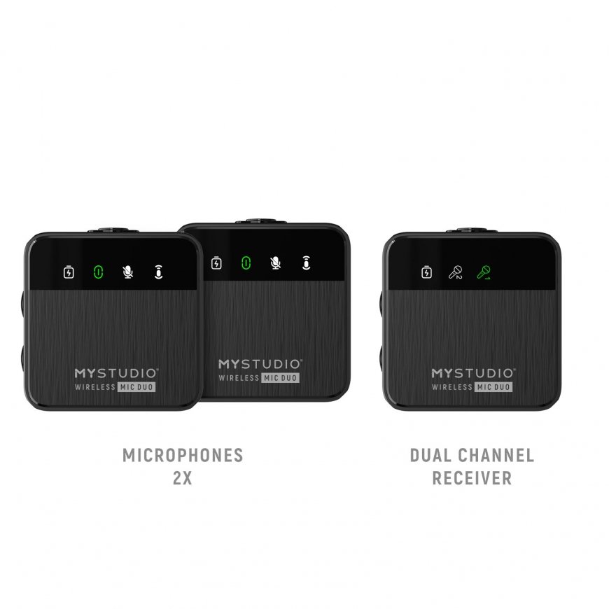 Easypix MyStudio Wireless Mic Duo 62022 – 3