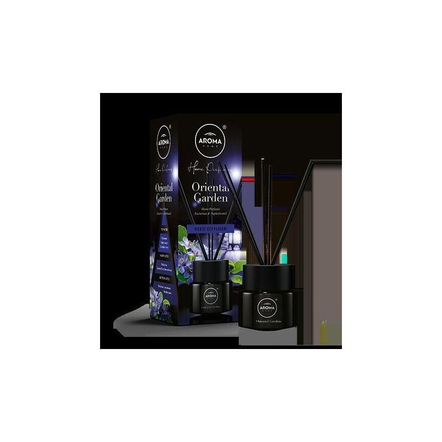 Namų kvapas Aroma Home Juodas Series Sticks 100ml "Oriental Garden"