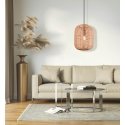 Trio Runa pendant lamp 35 cm, E27, matt black/sisal Trio Runa pendant lamp 35 cm, E27, matt black/sisal