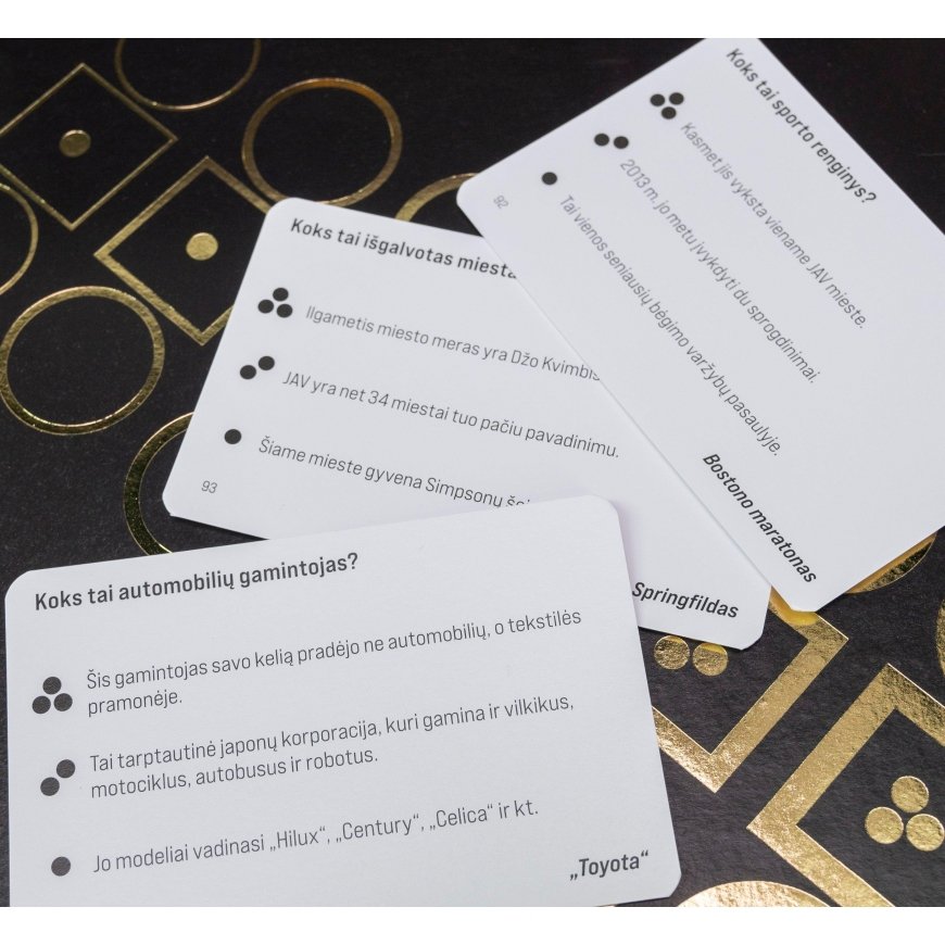 TACTIC board game iKNOW 2.0 (Lithuanian) – 3