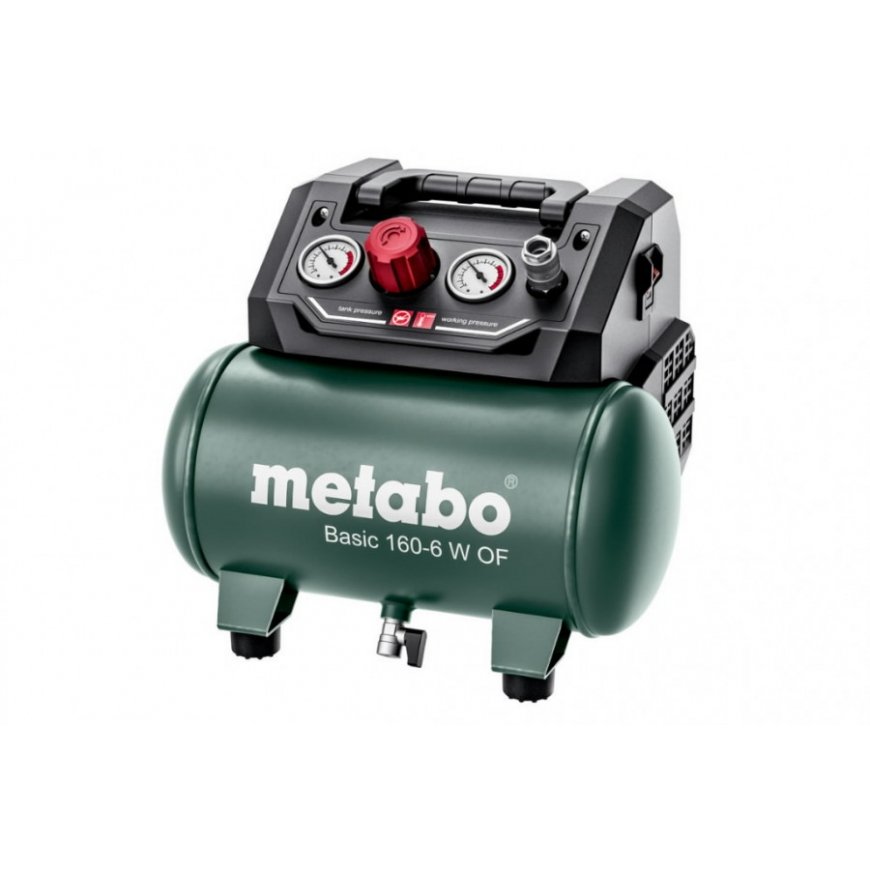 Compressor Basic 160-6 W OF bez eļļas, Metabo