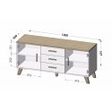 Cama LOTTA K150 2D3D WOT+B puhvetkapp elutuppa 2 uks(ed) Cama LOTTA K150 2D3D WOT+B puhvetkapp elutuppa 2 uks(ed)