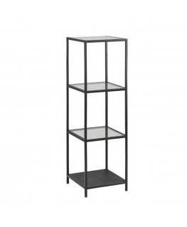 Shelf SEAFORD 35x37xH119,5cm, glass