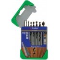 Tivoly Wood drill bit set 2 - 10mm, 8 pcs, HSS, SLR graduated Tivoly Wood drill bit set 2 - 10mm, 8 pcs, HSS, SLR graduated