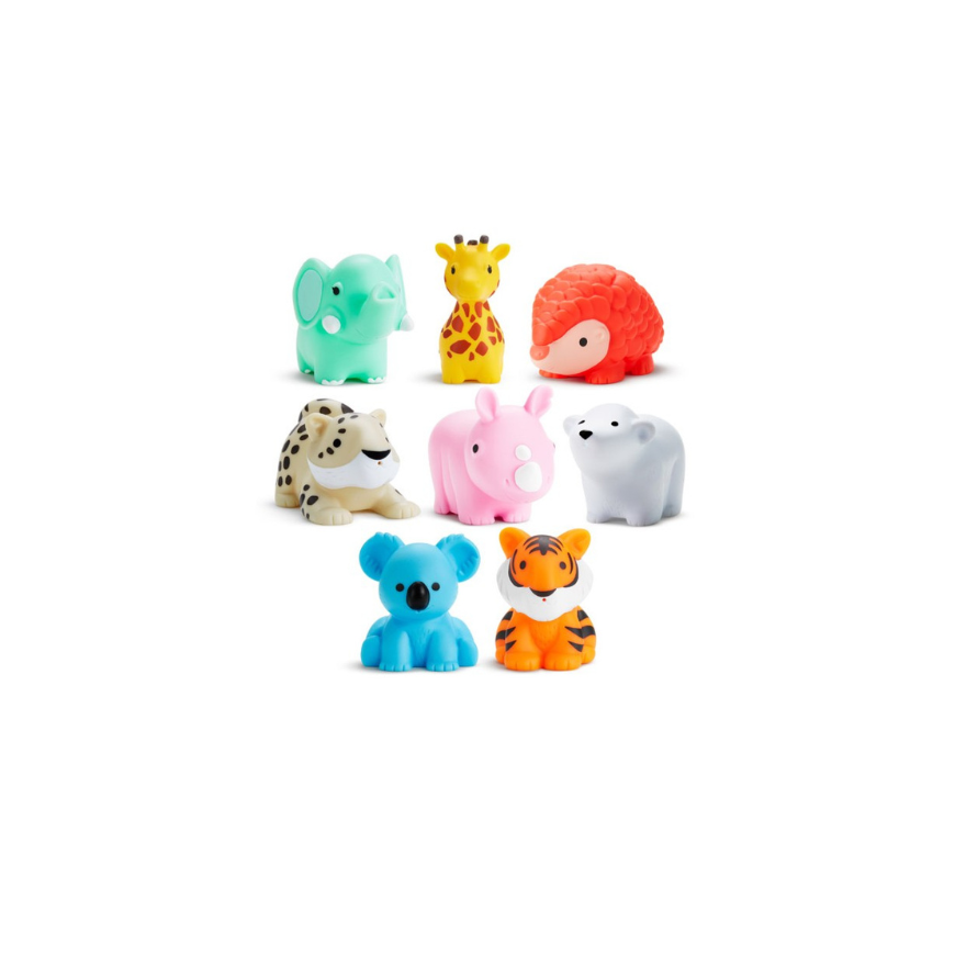 MUNCHKIN bath toy set, animals, 9 months+, 8 pcs, 012543 – 2