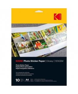 Kodak Photo Sticker Paper Gloss 120gsm A4x10 (3510645)