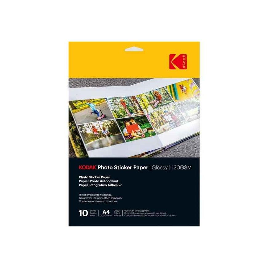 Kodak Photo Sticker Paper Gloss 120gsm