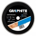 Graphite Grafitinis deimantinis diskas (deimantinis diskas 250 x 25,4 mm, tvirtas) Graphite Grafitinis deimantinis diskas (deimantinis diskas 250 x 25,4 mm, tvirtas)