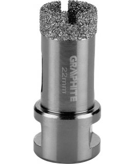 Graphite Graphite 22 MM X M14 DIAMOND DOWEL DOWEL HOLDER 55H306 GRAPHITE
